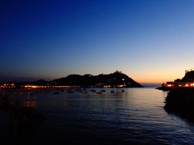 Noche: foto en Donostia-San Sebastián