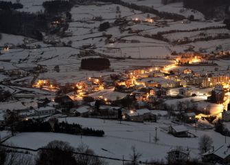 Noche de Invierno en Berastegi