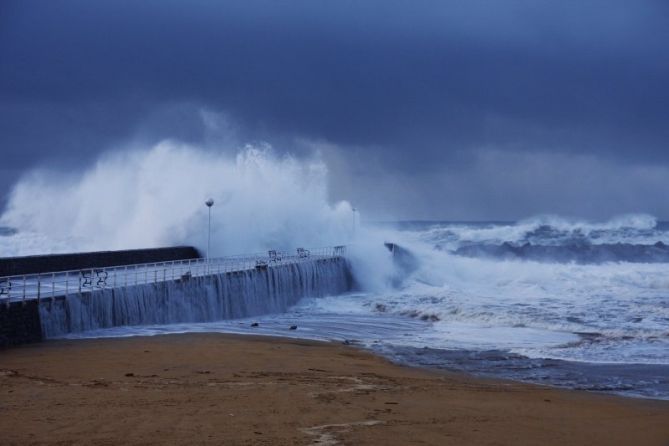 Oleaje de Invierno: foto en Donostia-San Sebastián