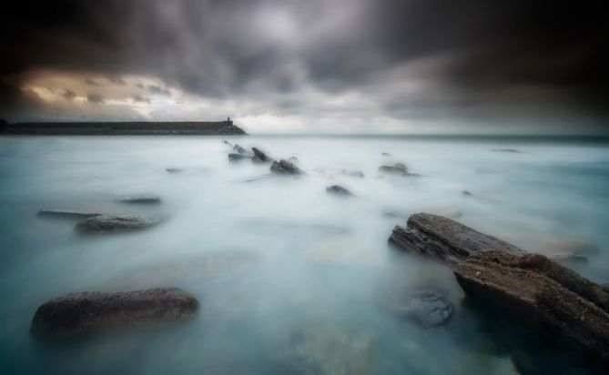 Orrua sin surf: foto en Getaria