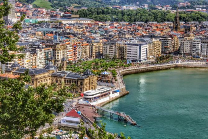 Otra vista de la ciudad: foto en Donostia-San Sebastián