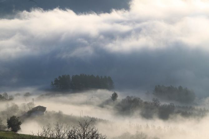 paisage fantasmal: foto en Elgeta