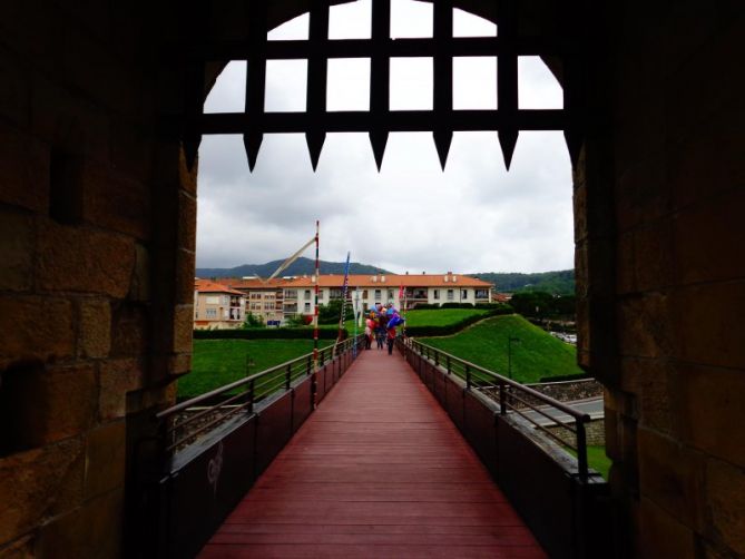 Pasarela: foto en Hondarribia