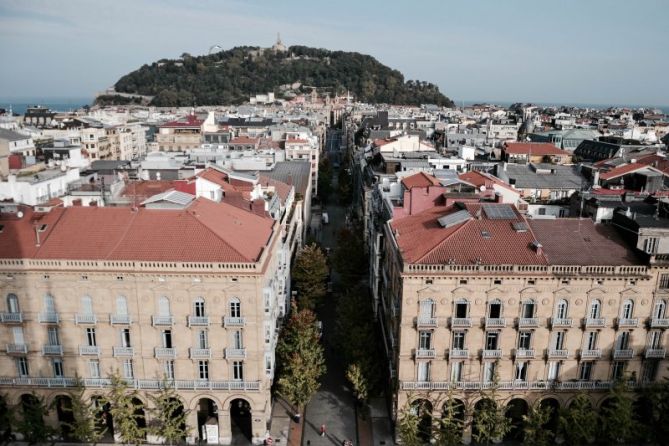 Paseo hacia Urgull: foto en Donostia-San Sebastián