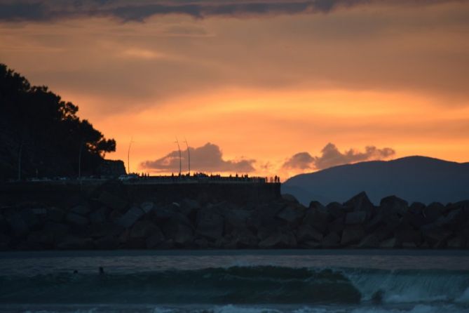 Paseo Nuevo: foto en Donostia-San Sebastián