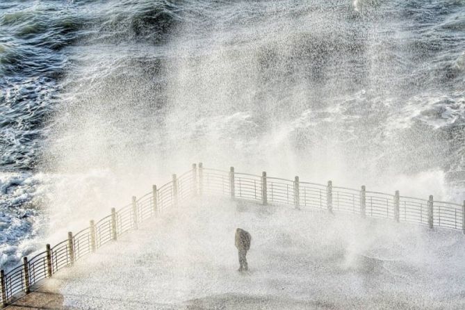 Paseo nuevo: foto en Donostia-San Sebastián