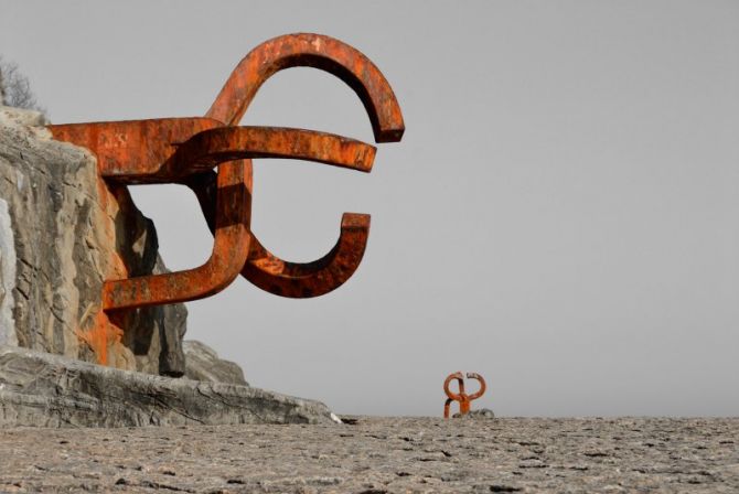 Peine del Viento: foto en Donostia-San Sebastián