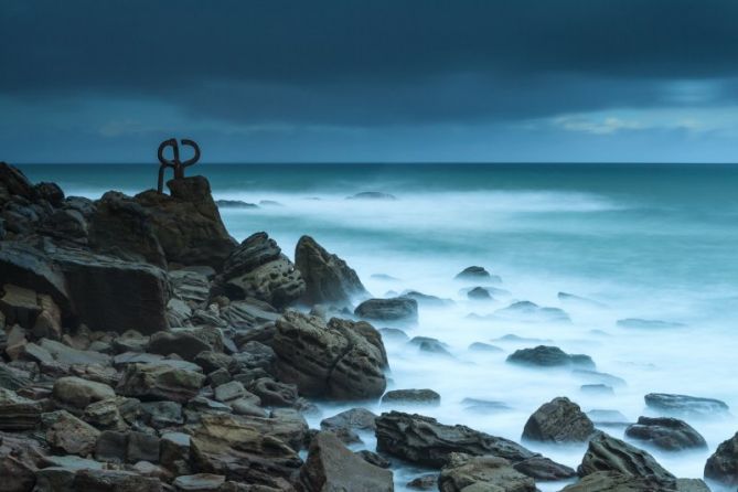 Peine del viento XV: foto en Donostia-San Sebastián