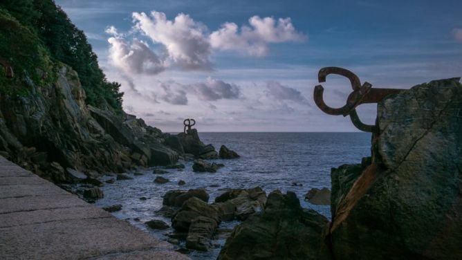 Peine del viento: foto en Donostia-San Sebastián