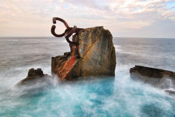 Peine del Viento: foto en Donostia-San Sebastián