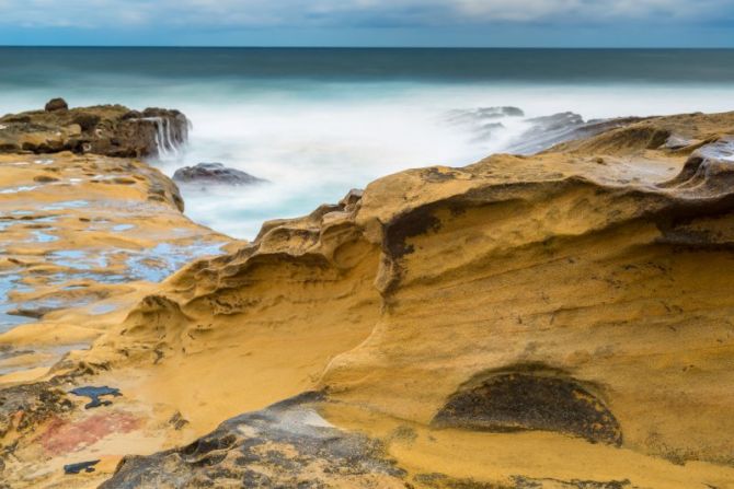 Playa de las Paramoudras: foto en Hondarribia