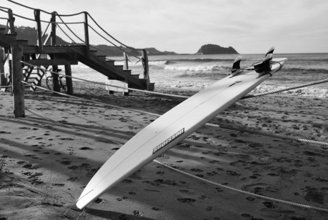 Playa de Zarautz: foto en Zarautz