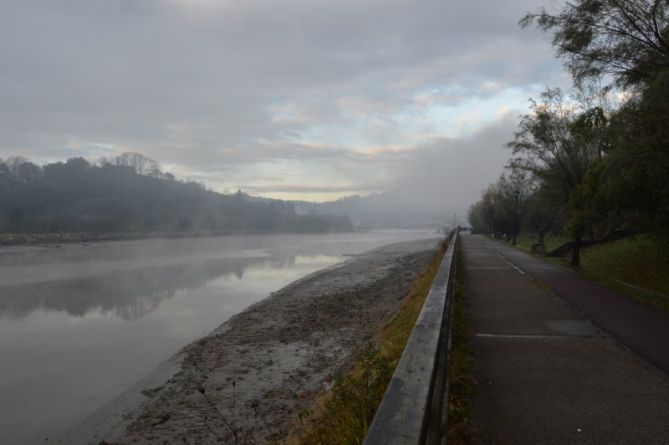 Por la orilla del Oria: foto en Orio