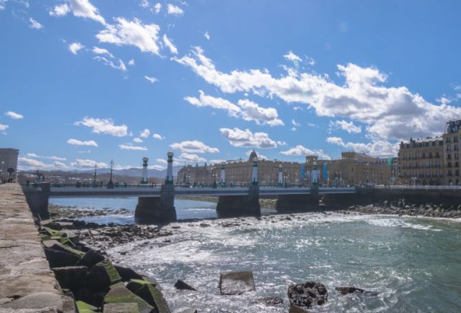 Puente Zurriola 2: foto en Donostia-San Sebastián