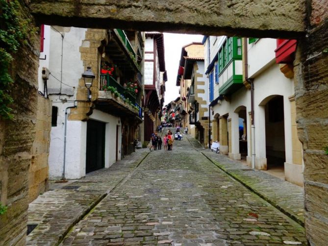 Puerta: foto en Hondarribia