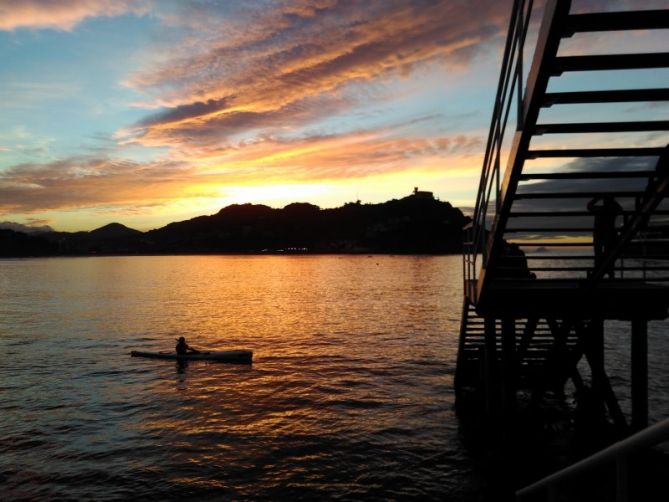 El puerto apacible: foto en Donostia-San Sebastián