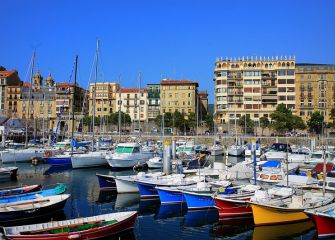 El puerto de San Sebastian