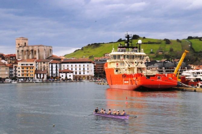 REGATAS ZUMAIA: foto en Zumaia