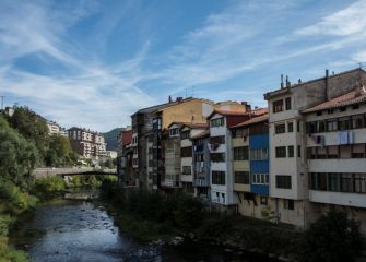 Río Deba a su paso por Elgoibar