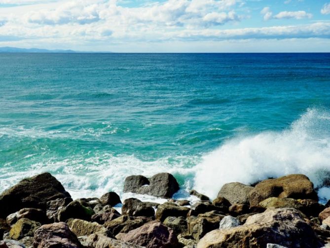 Rompeolas: foto en Donostia-San Sebastián