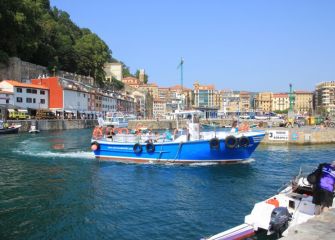 saliendo del muelle