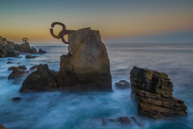 seda en el peine: foto en Donostia-San Sebastián