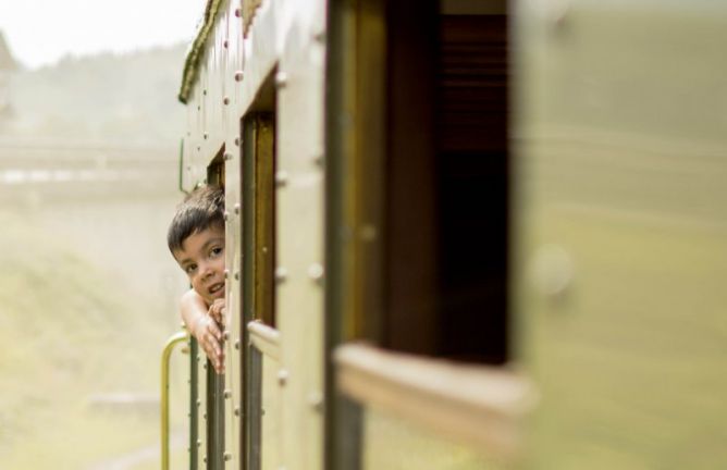 Súbete al tren.: foto en Azpeitia