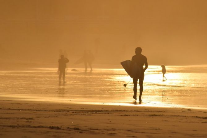 Surf in San Sebastián : foto en Donostia-San Sebastián