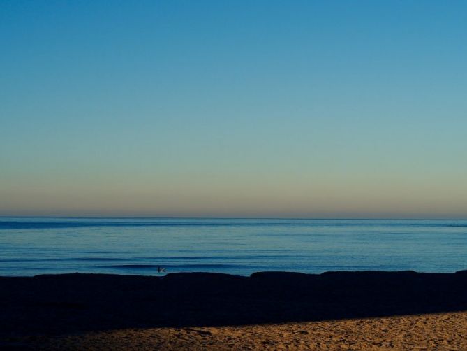 Surfista optimista: foto en Donostia-San Sebastián