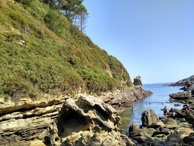 El tiempo en sus manos: foto en Hondarribia