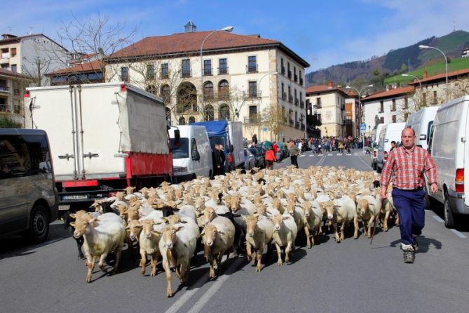 Tradiciones ovinas: foto en Ordizia