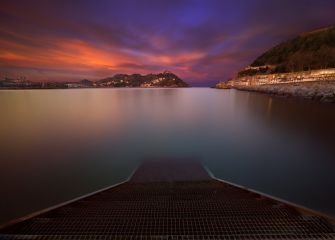 El tranquilo amanecer