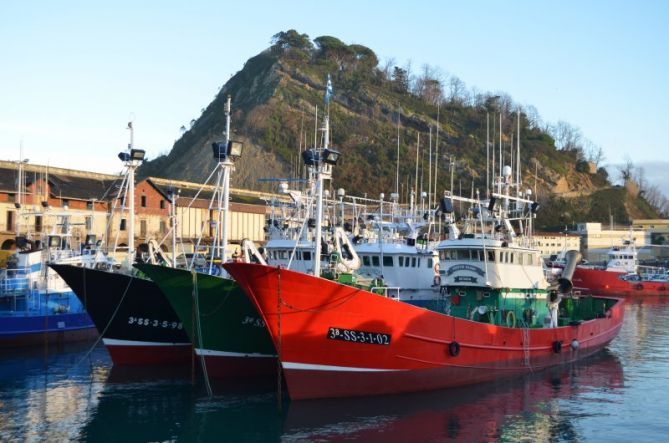 Txalupak: foto en Getaria