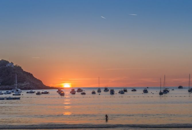 Última en salir: foto en Donostia-San Sebastián