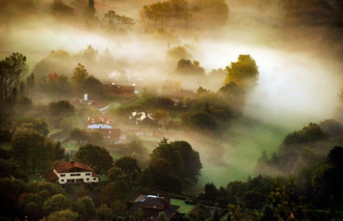 Una mañana de Otoño: foto en Hondarribia