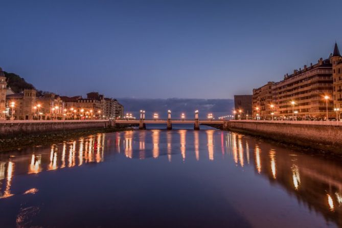 urumea bukatzean: foto en Donostia-San Sebastián