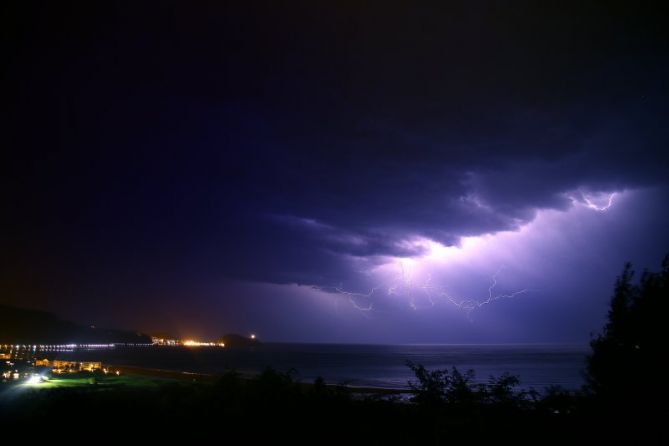 Verano: foto en Zarautz