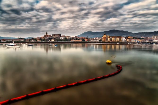 Villa de Hondarribia: foto en Hondarribia