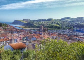 Vista panorámica de Zumaia