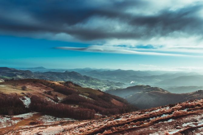 vistas privilegiadas: foto en Zegama