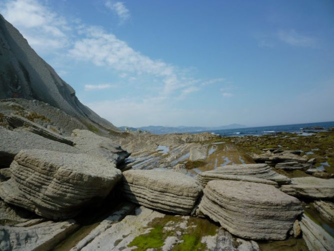 Zumaia y el juego de tronos: foto en Zumaia