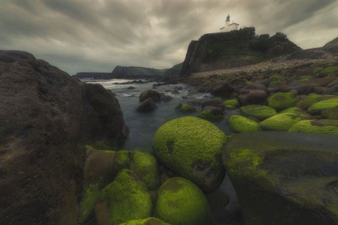 zumaia lighthouse: foto en Zumaia