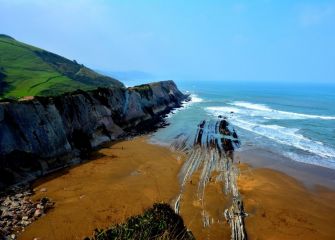 Zumaia Playa en su esplendor 
