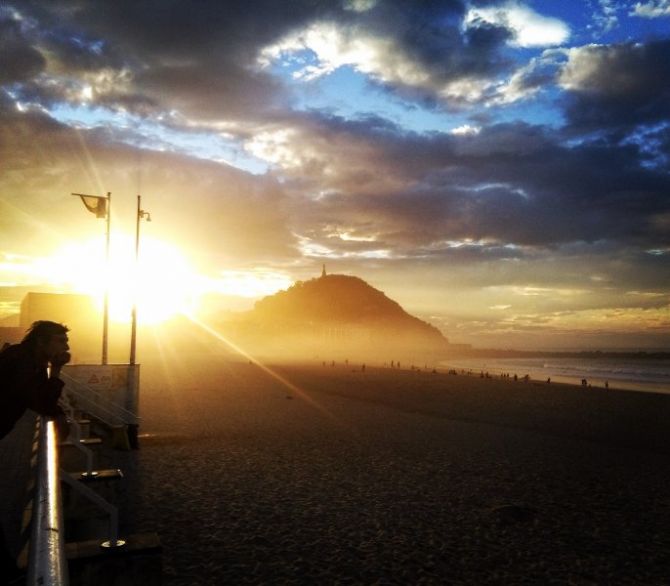 La Zurriola: foto en Donostia-San Sebastián