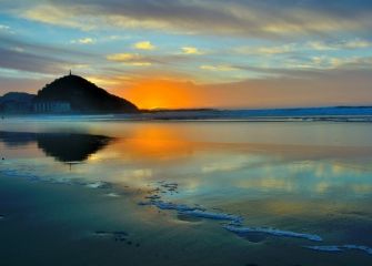 La Zurriola sunset