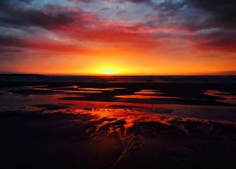 Atardecer Galáctico en la Zurriola