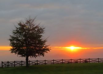Amanece en Gudamendi