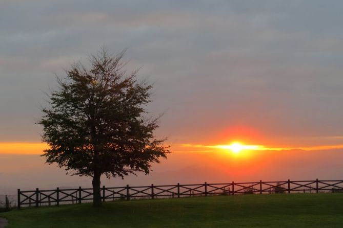 Amanece en Gudamendi: foto en Donostia-San Sebastián