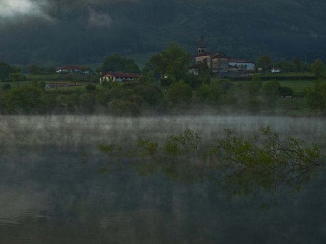 Amanecer en Goroeta: foto en Aretxabaleta