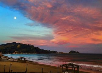 Amanecer en Zarautz 